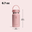 Hydro Flask Micro Bottle - Leak Proof Purse or Pocket Flask - Insulated Mini Water Bottle 6.7 Oz Black 🍁 All In One Marketplace Canada