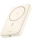 UGREEN 10000mAh PD 20W Magnetic Portable Charger, 7.5W Wireless Charging wiht Built-in USB C in/Out Battery Pack, Power Bank with 0.5M Cable Compatible with Magsafe, iPhone 16/15 Pro Max, White 🍁 All In One Marketplace Canada
