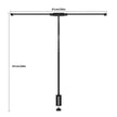 Desk Lamp with Clamp, Eye-Caring Desk Light with 50 Lighting Modes, Wide Double Head, Adjustable Architect Light Flexible Neck, Table lamp for Home Office, Computer, Craft(Includes Adapter) 🍁 All In One Marketplace Canada