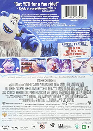 Smallfoot (Bilingual)