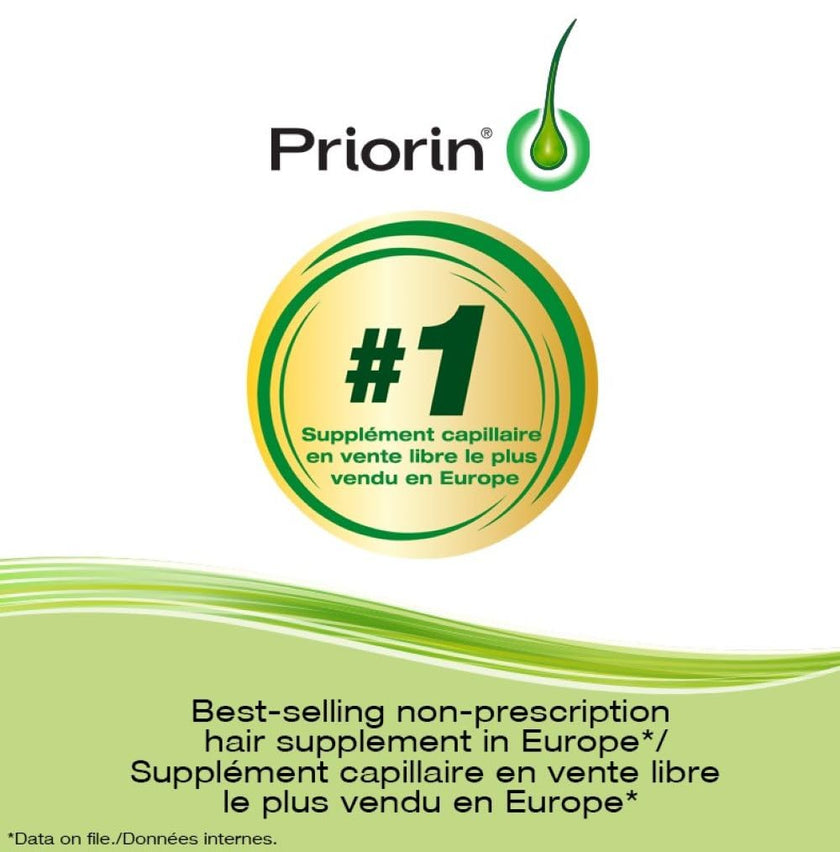 Priorin Hair Growth Vitamins With Biotin - Vitamins To Stimulate For Men And Women, Decrease Of Hair Loss After Washing, Contains Biotin For Hair Growth, 60 Count, 1 Month Supply 🍁 All In One Marketplace Canada