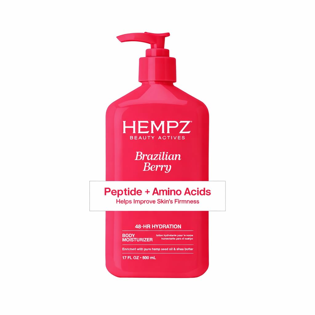 Hempz Brazilian Berry Beauty Actives Lotion, Hydrating Moisturizer for Body, Hands and Feet 17 oz. 🍁 All In One Marketplace Canada