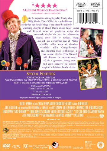 Willy Wonka & the Chocolate Factory (Widescreen Edition) - DVD