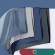 Men's 4-pack Plain Mid waist Boxer Brief Ice Silk Underwear.