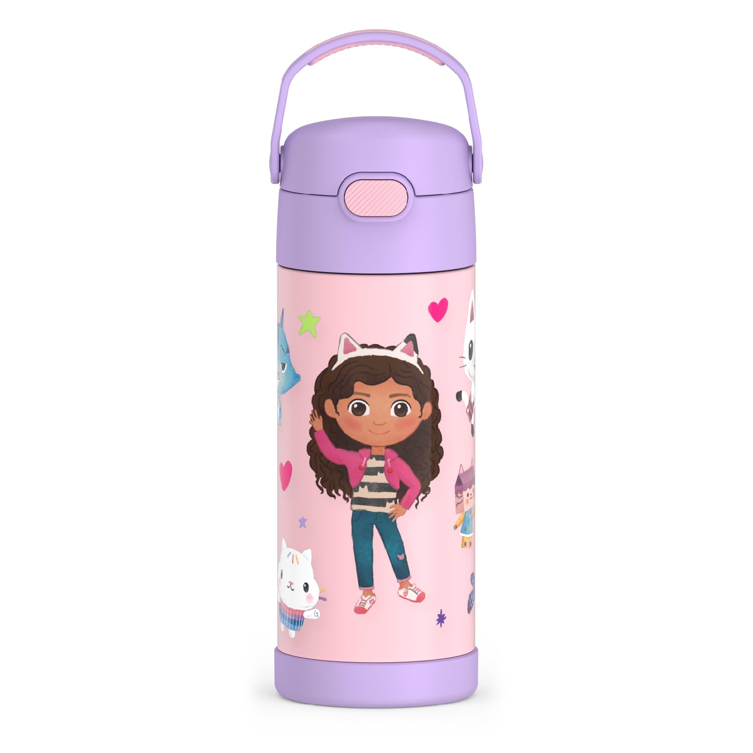 THERMOS FUNTAINER Water Bottle with Straw, 14oz, Gabbys Dollhouse 🍁 All In One Marketplace Canada