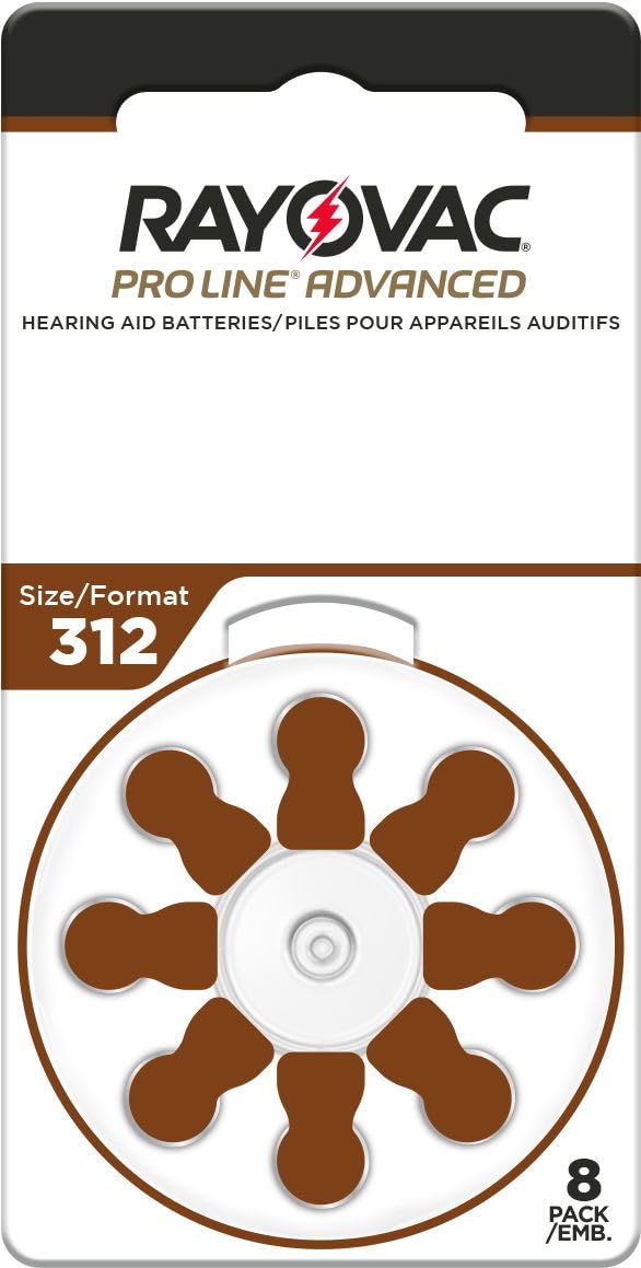 RAYOVAC® ProLine Size 312 Hearing Aid Batteries (80 Batteries) 🍁 All In One Marketplace Canada