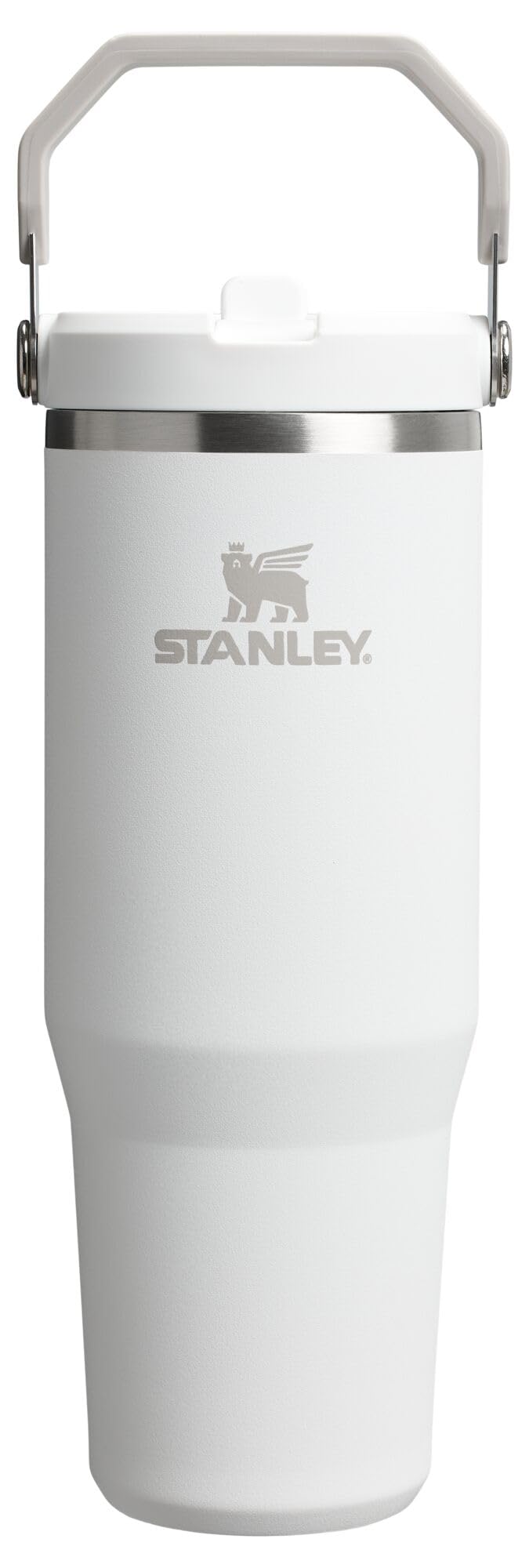 Stanley IceFlow 2.0 Flip Straw Tumbler with Handle 30 oz | Twist On Lid and Flip Up Straw | Leak Resistant Water Bottle | Insulated Stainless Steel | BPA-Free | Frost 🍁 All In One Marketplace Canada