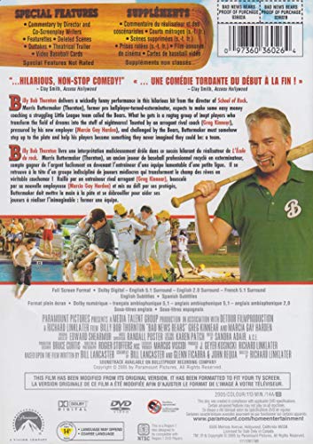 Bad News Bears (Full Screen Special Collector's Edition) - DVD (Used)