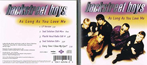 As Long As You Love Me (CD Single from Canada)