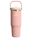 STANLEY IceFlow 2.0 Flip Straw Tumbler with Handle 20 oz | Twist On Lid and Flip Up Straw | Leak Resistant Water Bottle | Insulated Stainless Steel | BPA-Free | Peach Rose 🍁 All In One Marketplace Canada