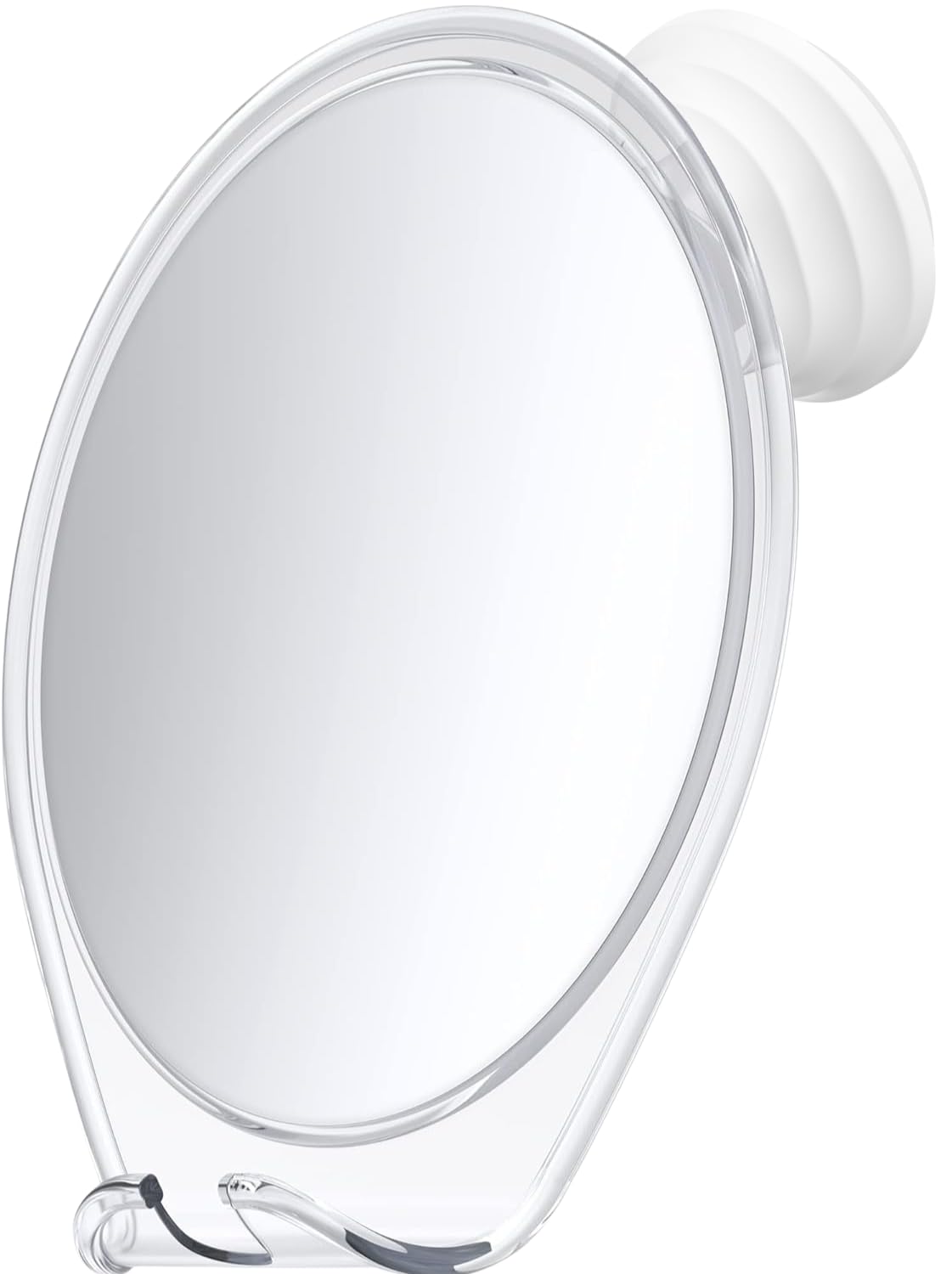 HONEYBULL Fogless Shower Mirror with Suction Mount & Swivel – Anti-Fog Acrylic Bathroom Mirror for Shaving – Built-in Razor Holder, Easy Install, Home Shower Accessory (White) 🍁 All In One Marketplace Canada