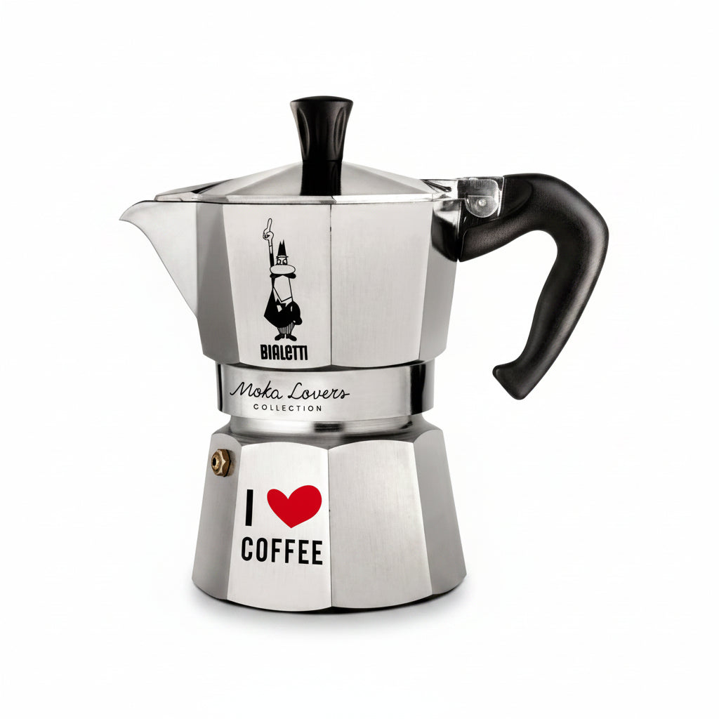 Bialetti Moka Express I love Coffee