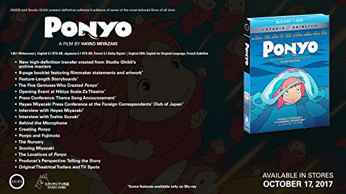 Ponyo - Blu-Ray/DVD (Used)