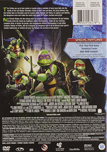 Teenage Mutant Ninja Turtles II: The Secret of the Ooze - DVD