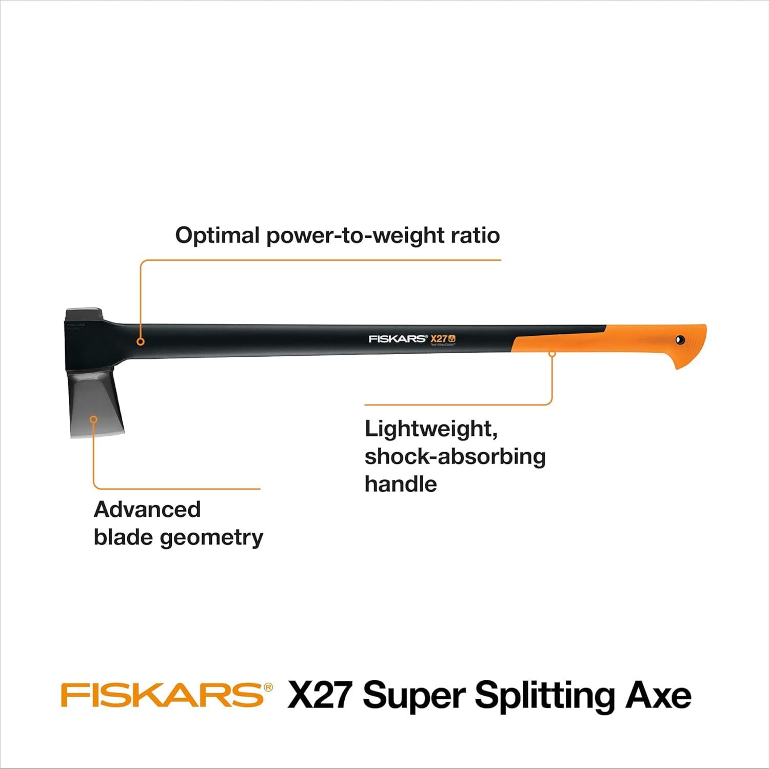 Fiskars X27 Super Splitting Axe, 36