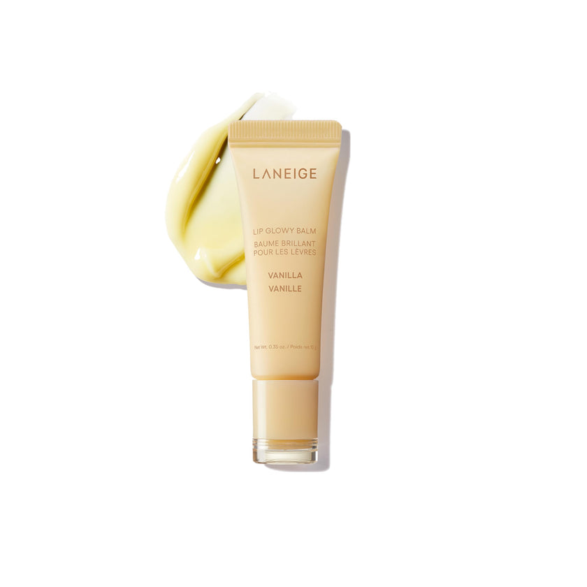 LANEIGE Lip Glowy Balm, Vanilla: Sheer Tinted Lip Moisturizer with Shea Butter, for Hydrating Shine & Soft Lips 🍁 All In One Marketplace Canada