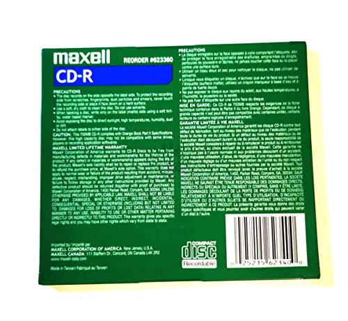 Maxell CD-R 80 Minutes 700 MB