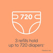Diaper Genie Max Fresh Clean Laundry Scent Diaper Disposal Pail Refills, Pack Of 3 🍁 All In One Marketplace Canada