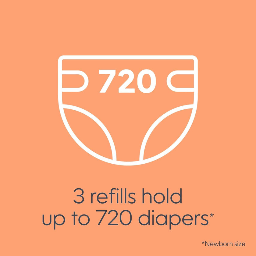 Diaper Genie Max Fresh Clean Laundry Scent Diaper Disposal Pail Refills, Pack Of 3 🍁 All In One Marketplace Canada