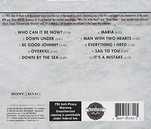 Men At Work / Super Hits - CD
