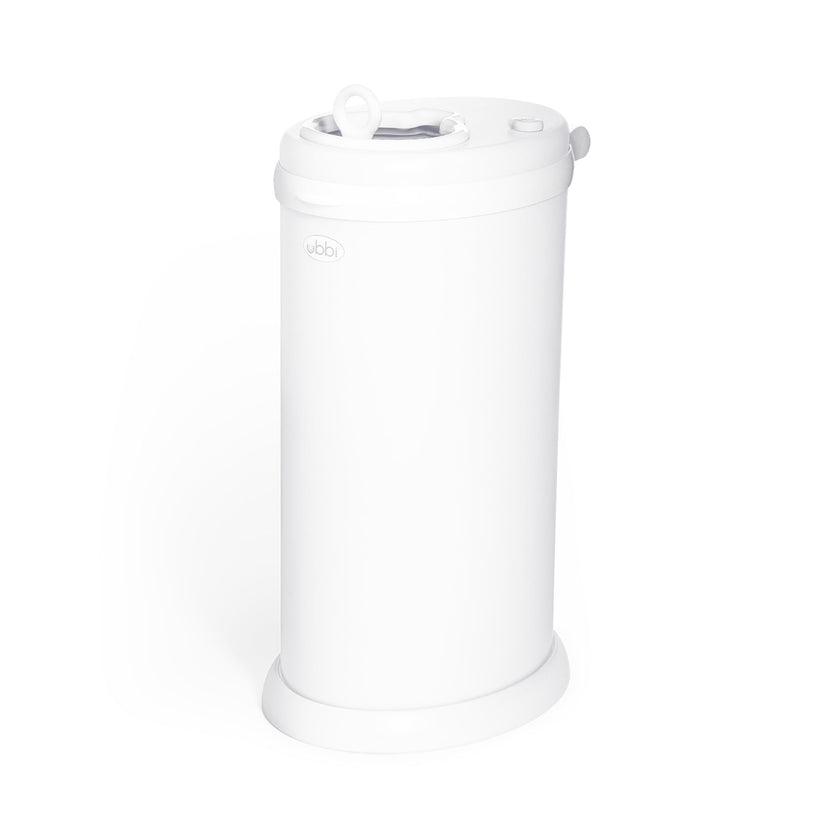 Ubbi Steel Diaper Pail, White, 2.34 ounces 🍁 All In One Marketplace Canada