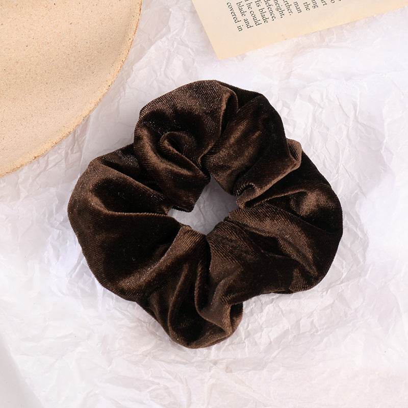 Fashion Velvet Scrunchies for Hair Ponytail Holder