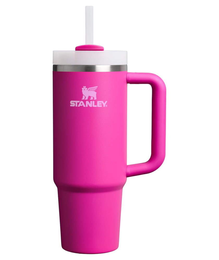 STANLEY Quencher H2.0 Tumbler with Handle and Straw 30 oz | Flowstate 3-Position Lid | Cup Holder Compatible for Travel | Insulated Stainless Steel Cup | BPA-Free | Violet Blossom 🍁 All In One Marketplace Canada
