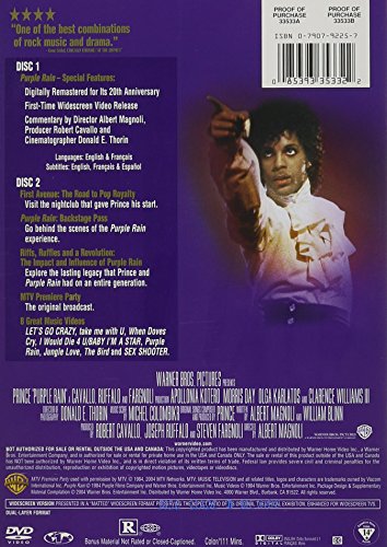 Purple Rain (Widescreen Special Edition) (Bilingual)