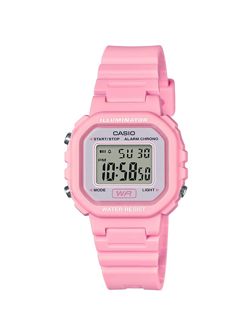 Casio Women's LA20WH-4A1 Sport Watch , Pink/White 🍁 All In One Marketplace Canada
