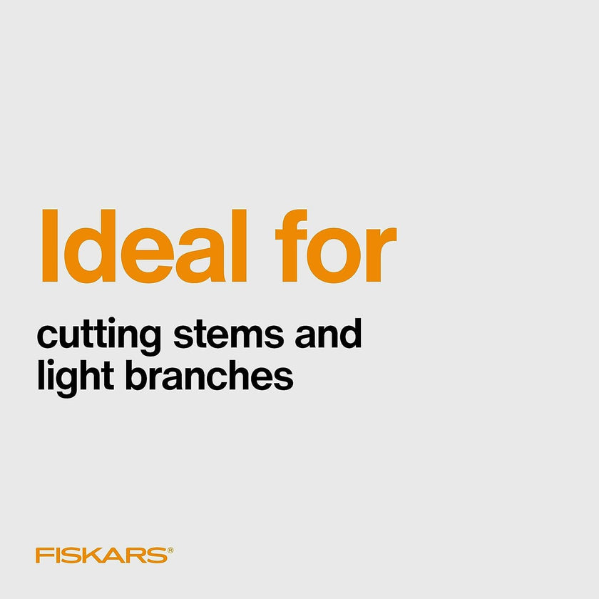 Fiskars Bypass Pruning Shears, Branch Cutter with 5/8