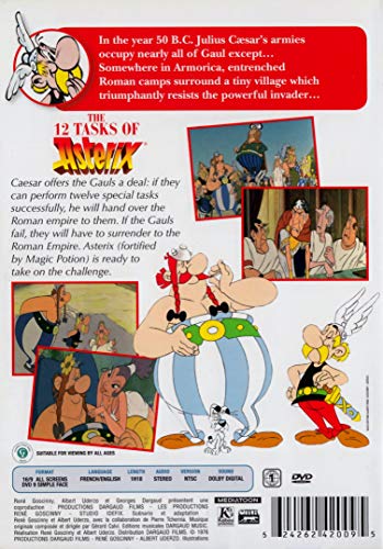 The 12 Tasks Of Asterix (Remastered Version) (ENGLISH COVER)
