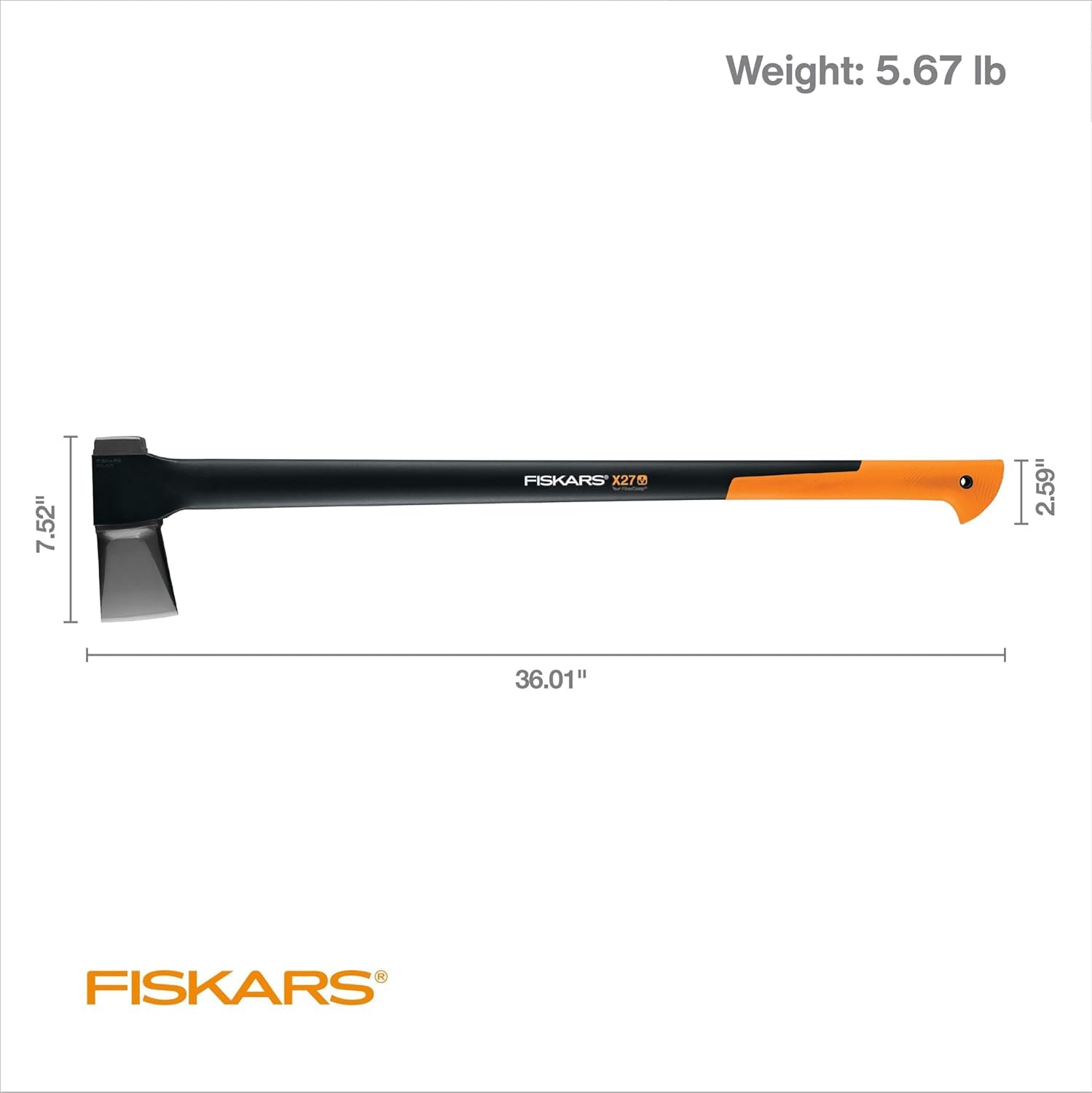 Fiskars X27 Super Splitting Axe, 36