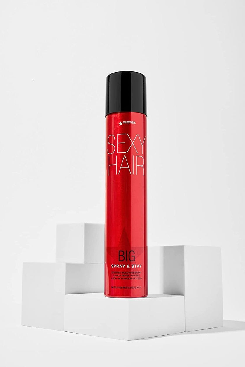 SexyHair Big Spray and Stay Intense Hold Hairspray, Long Lasting, Humidity Protection, Shine, 9 fl oz 🍁 All In One Marketplace Canada
