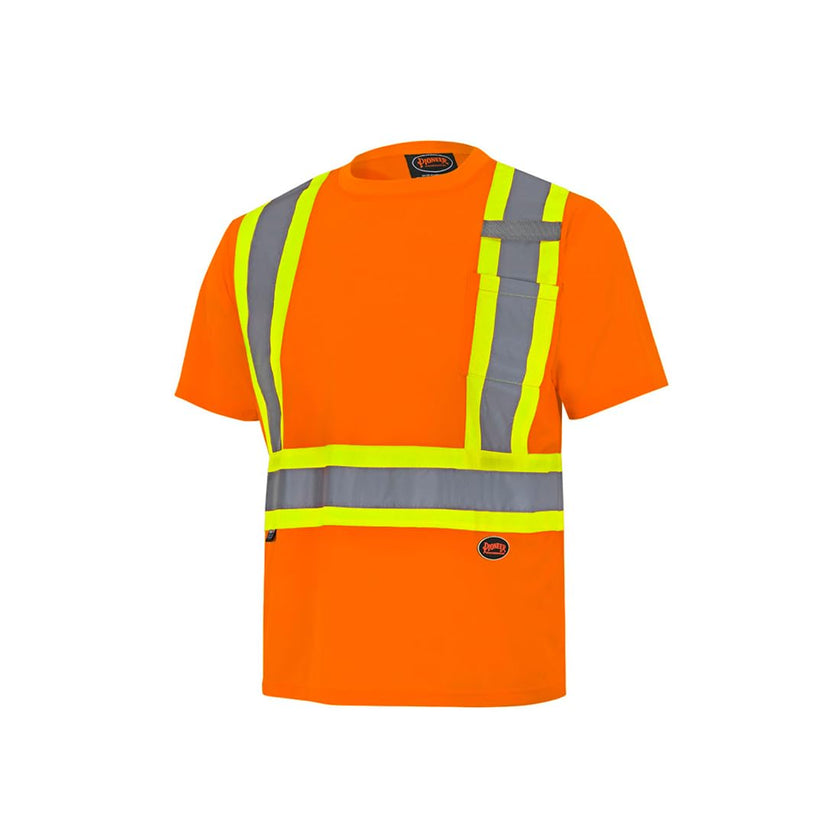 Pioneer High Vis Shirt for Men - Safety T-shirt - Class 2 🍁 All In One Marketplace Canada