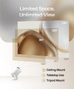 Magcubic Projector with WiFi 6 and Bluetooth 5.4, Mini Portable Projecteur with Auto Keystone, 4K Support, 200 ANSI, 180 Degree Rotation, Built-in Apps, Smart Projector for Outdoor Movie Bedroom 🍁 All In One Marketplace Canada