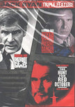 Jack Ryan Triple Feature: Patriot Games, The Hunt for Red October, Clear and Present Danger - DVD
