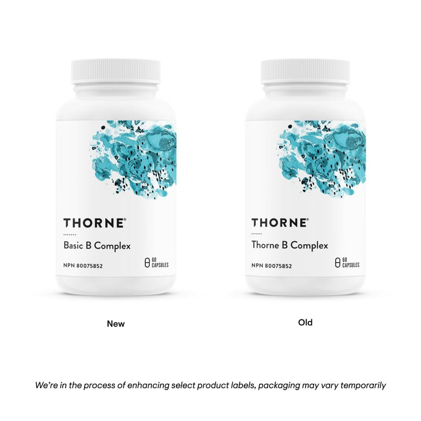 Thorne B Complex - B Vitamins in Their Active Forms - 60 Capsules 🍁 All In One Marketplace Canada