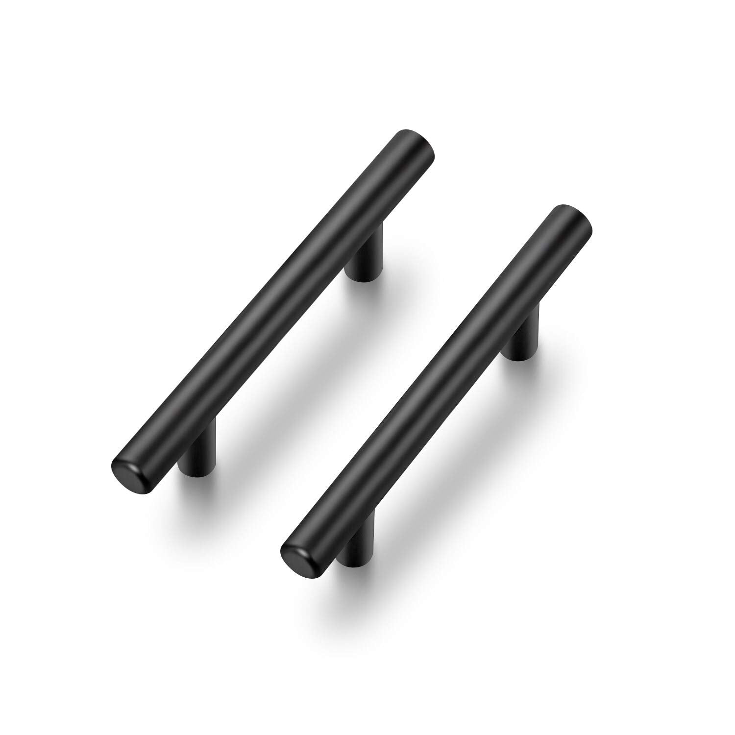 30 Pack | 5'' Cabinet Pulls Matte Black Stainless Steel Kitchen Drawer Pulls Cabinet Handles 5”Length, 3” Hole Center 🍁 All In One Marketplace Canada