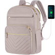 Plain Large Capacity College and High School Backpack