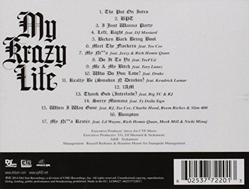 YG / My Krazy Life - CD (Used)