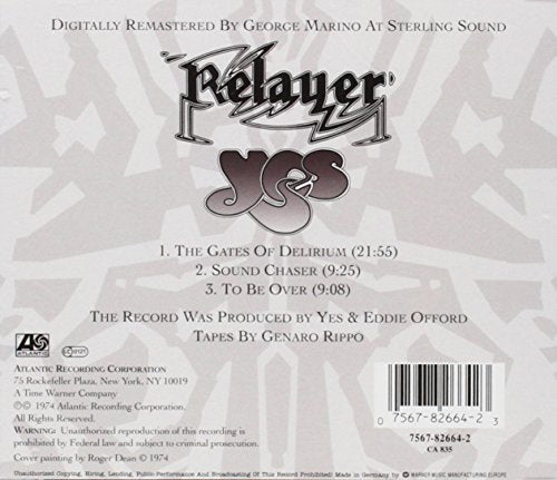 Yes / Relayer - CD (Used)