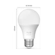Philips Hue Essential Starter Kit: Bridge + 4 Essential E26 Smart Bulbs, White and Color Ambiance, 2200K-6500K, Dimmable, Works with Alexa, Google Assistant, Samsung SmartThings, Apple Home 🍁 All In One Marketplace Canada