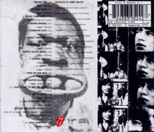 Rolling Stones / Exile on Main Street - CD (Used)