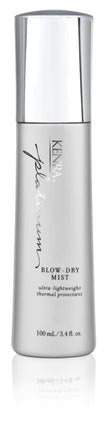 Kenra Platinum Blow-Dry Mist | Ultra Lightweight Thermal Heat Protectant | Reduces Dry Time & Frizz | Fine to Medium Hair | 100 mL 🍁 All In One Marketplace Canada