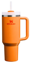 STANLEY Quencher H2.0 Tumbler with Handle and Straw 40 oz | Flowstate 3-Position Lid | Cup Holder Compatible for Travel | Insulated Stainless Steel Cup | BPA-Free | Goldenrod Coral 🍁 All In One Marketplace Canada