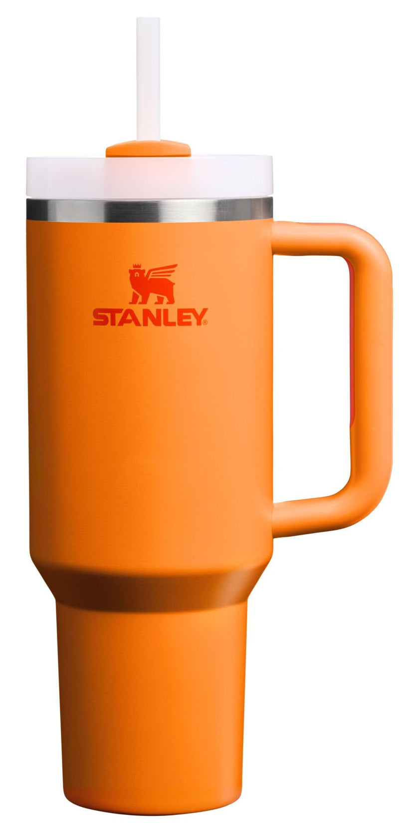 STANLEY Quencher H2.0 Tumbler with Handle and Straw 40 oz | Flowstate 3-Position Lid | Cup Holder Compatible for Travel | Insulated Stainless Steel Cup | BPA-Free | Goldenrod Coral 🍁 All In One Marketplace Canada