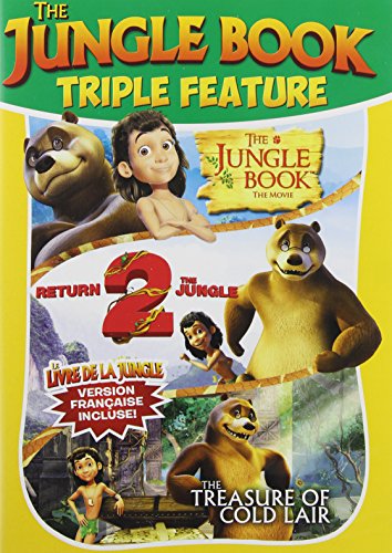 Jungle Book Triple Feature (Bilingual) - DVD