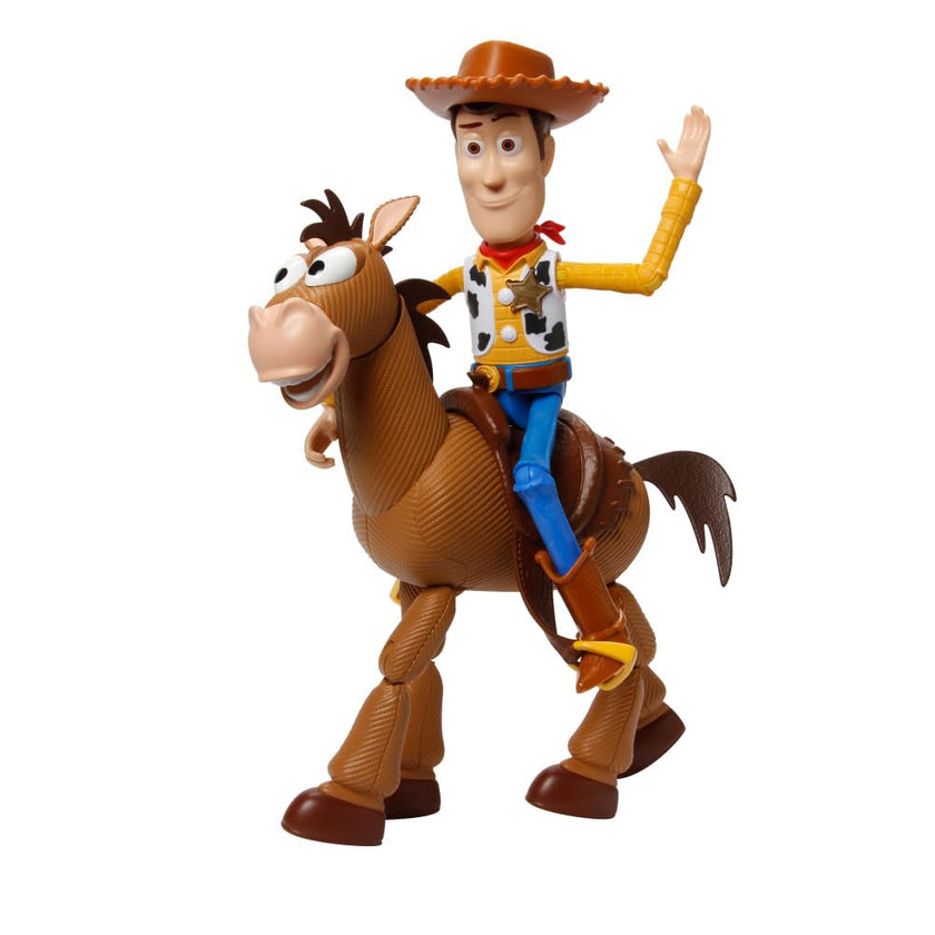 Mattel Disney Pixar's Toy Story 4 Woody and Bullseye 2-Character Pack, Movie-inspired Relative-Scale for Storytelling Play 🍁 All In One Marketplace Canada