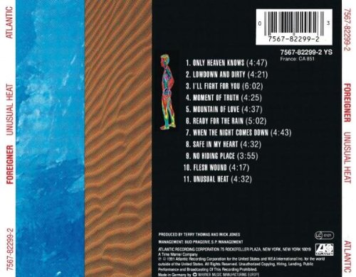 Foreigner / Unusual Heat - CD (Used)