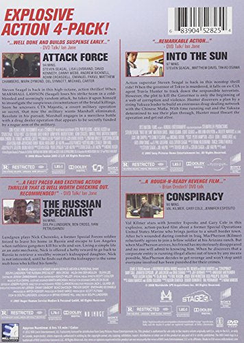 Attack Force / Into the Sun / The Russian Specialist / Conspiracy (4 Movie Collection)